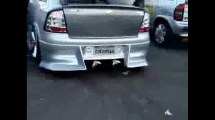 Astra Tuning Lan - Chamas - Velocidade Maxima