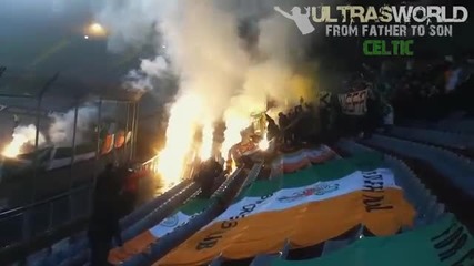 Ultras World във Шотландия - Celtic Ultras.