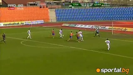 Сливен 2:4 Цска 
