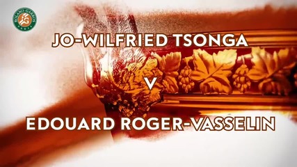J W Tsonga vs Eduard Roger Vasselin - Roland Garros [2014]