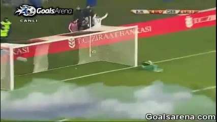 Besiktas - Gaziantep 5 - 0 Full Highlights & Goller 02.02.2011 