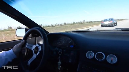 Nissan S13 240sx 530hp vs Nissan R35 Gtr 585hp