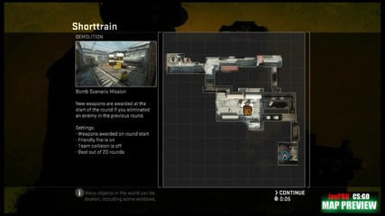 Cs_go Short Train Map Preview! [720p]