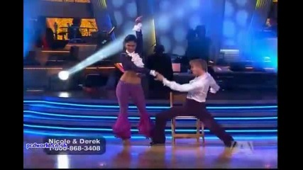 nicole - dance performance2 (dwts week 9 semi - final ) 