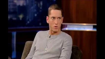 Eminem interview on Jimmy Kimmel Live - Talks About His New Album Relapse 