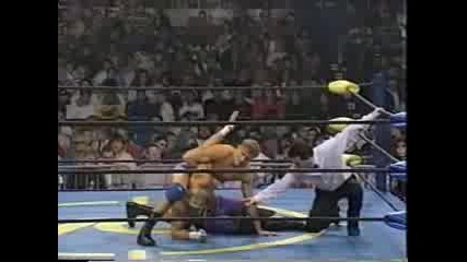 W C W Starrcade - Jean Paul Levesque [ H H H ] vs Alex Wright