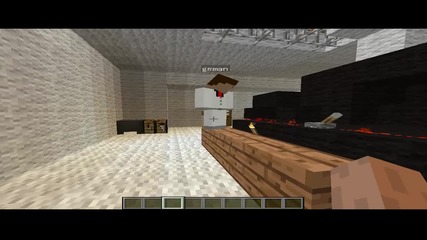 Космическа станция minecraft