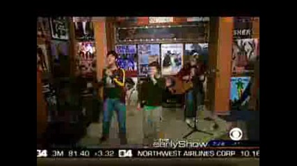 Jonas Brothers on The Early Show - Time For Me To Fly By Nicholas Jonas