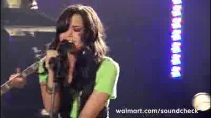 Demi Lovato - Remember December - Walmart Souncheck