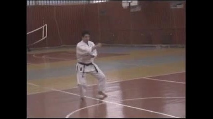 Karate kata ( Jooko Issei)