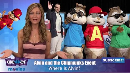 Alvin Goes Missing At Alvin and the Chipmunks Hollywood Ceremony