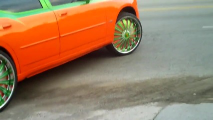 Nasty Charger Srt8 drive away 