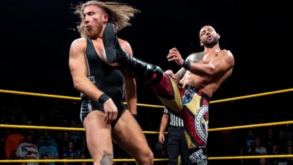 Ricochet vs. Pete Dunne - Champion vs. Champion Match: WWE NXT, Sept. 19, 2018