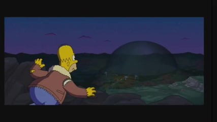 Най - добрата анимация в целия свят The Simpsons Movie Deleted Scene /бг Превод 