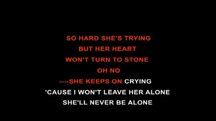 Him - Right here in my arms (karaoke) 