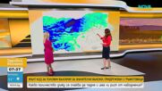 Жълт код за половин България за значителни валежи, придружени с гръмотевици