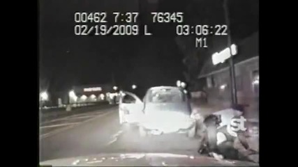 Police Brutality Police car footage of Jenkins arrest 