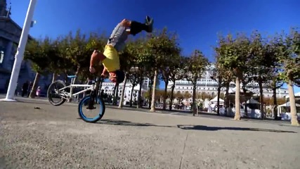 Bike Parkour -streets of San Francisco