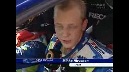 Mikko Hirvonen [щеше да изпусне завой]