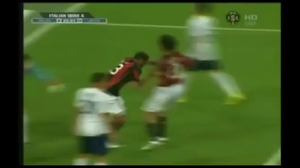 29.08.2010 Милан 2 - 0 Лече гол на Тиаго Силва 