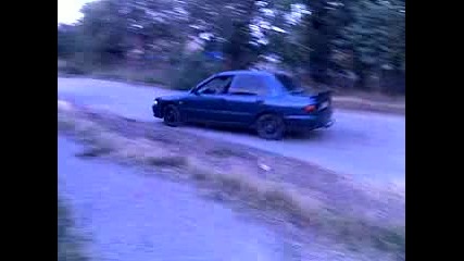 mitsubishi lancer 94 2.0d small drift