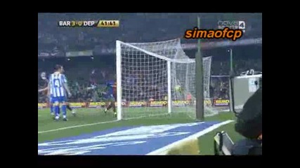 17.01 Барселона - Депортиво 5:0 Самуел ЕтоО гол