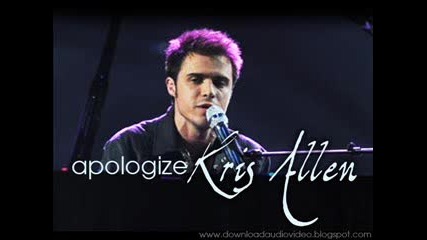 American Idol 8 Kris Allen - Apologize - Високо Качество 2009