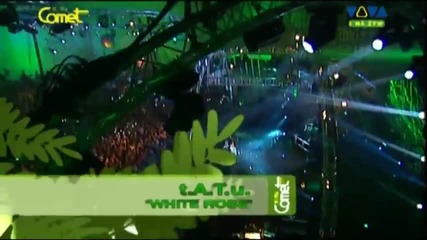 t.a.t.u. - White Robe (live Viva Comet Awards poland 2008) Part 01/03