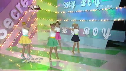 Secret - Shy Boy ~ Music Bank (14.01.11)