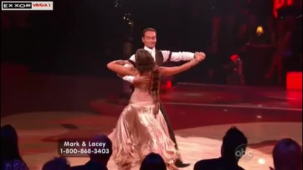 Dancing With The Stars Us - Куик степ - Mark & Lacey 