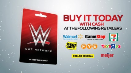 The WWE Network Gift Card - The perfect holiday gift
