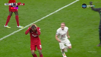 Tottenham Hotspur with an unlucky Own Goal, vs. Liverpool