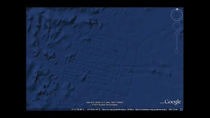 Атлантида заснета в Google Earth - гигантски град!