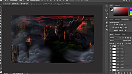 y2mate.com - Dragon Art Create a Dragon Art in Photoshop Tutorial Speed Art_480p.mp4