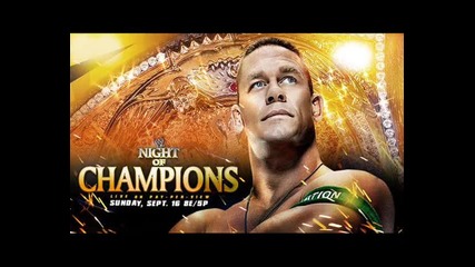 Wwe 12 Night Of Champions 2012 John Cena Vs Cm Punk Extreme Rules Match Wwe Championship