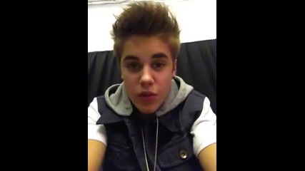Justin Bieber - Backstage In Mexico June 12th 2012
