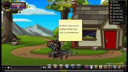 Aqw lord ueki ho pvp s necromancer