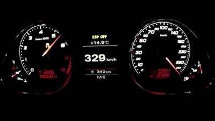 Audi Rs6 730ps 0-333 km/h