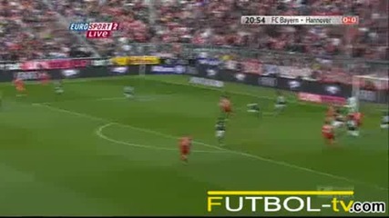German Bundesliga: Fc Bayern Munich vs Hannover 96 - 7:0 Read more: http://www.mysoccerplace.net/vi 