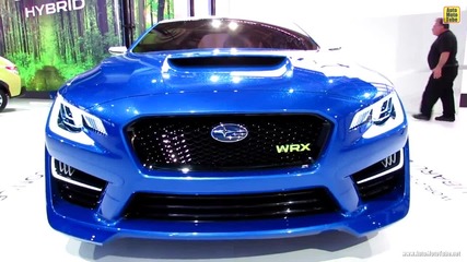 Ето го... 2015 Subaru Wrx Concept - световен дебют - 2013 New York Auto