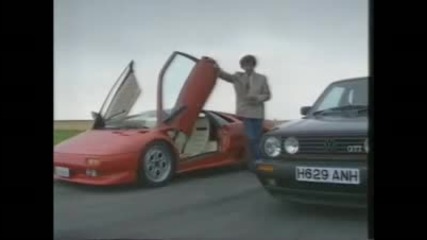 Old Top Gear 1991 Lamborghini Countach 20th Anniversary 