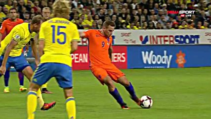 Швеция - Холандия 1:0 /полувреме/