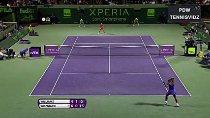 Wozniacki vs Williams 2012 Miami Highlights 720p50fp