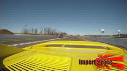 Toyota Mr2 vs Gto Pontiac Race Gopro 