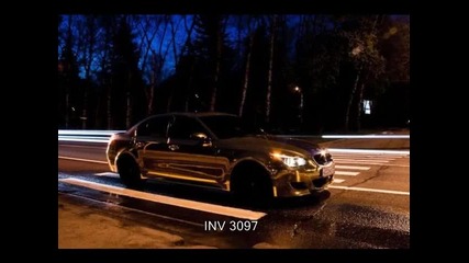 !! Златно Bmw M5 снимано в Русия 