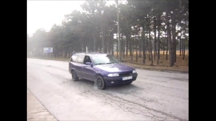 Opel Astra 16v Burnout