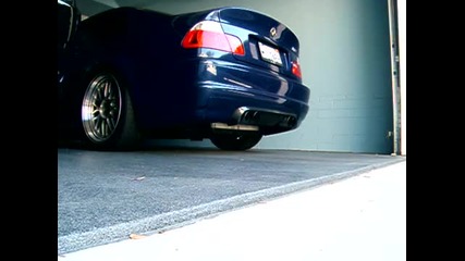 За такава кола е грях да седи в гаража!supercharged M3 Full Exhaust 