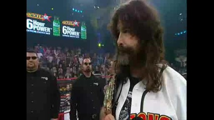 Tna Impact 04.06.09 - Mick Foley обявява няколко мача за следващата седмица