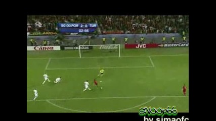 Португалия - Турция 2:0 Гол На Раул Мейрелеш