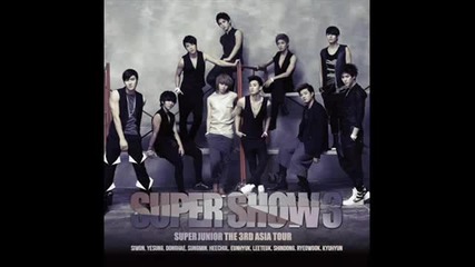 Super Show 3 Live Cd _ Sorry Sorry {rearranged Studio Ver.} - Super Junior @ Seoul (111024)